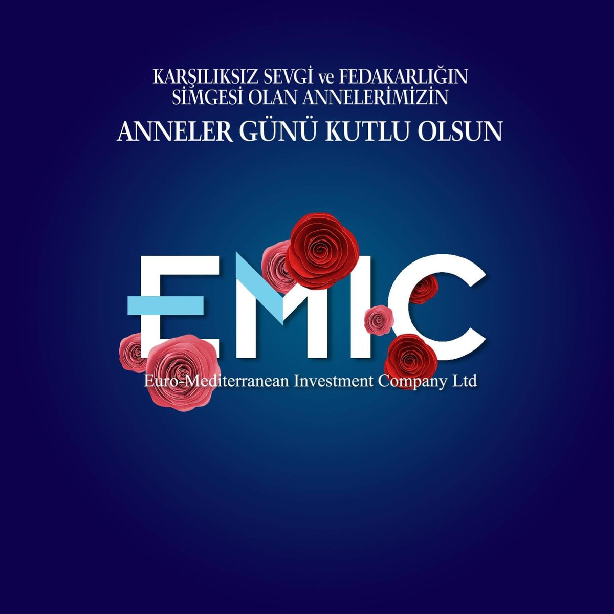 Karşılıksız sevgi ve fedakarlığın simgesi olan annelerimizin anneler günü kutlu olsun!💐
 #annelergünü #mothersday #emic #kıbrıs