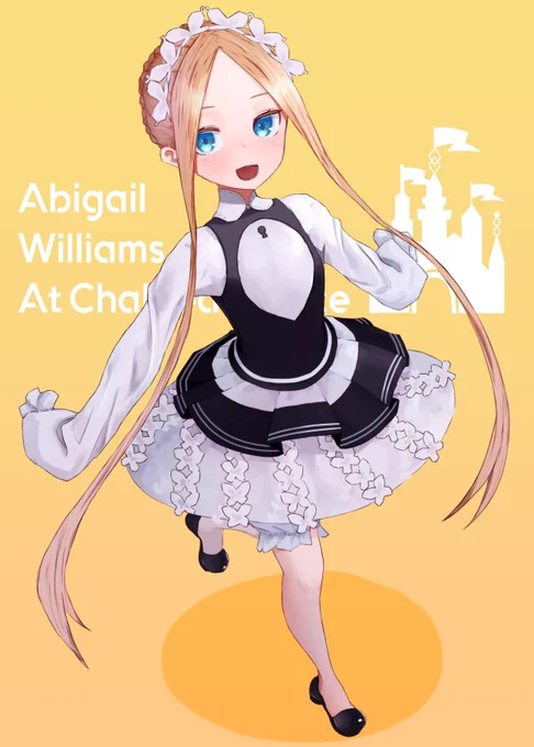 #メイドの日  ということで英霊祭装アビーちゃん!

#FGO #FGO5周年 