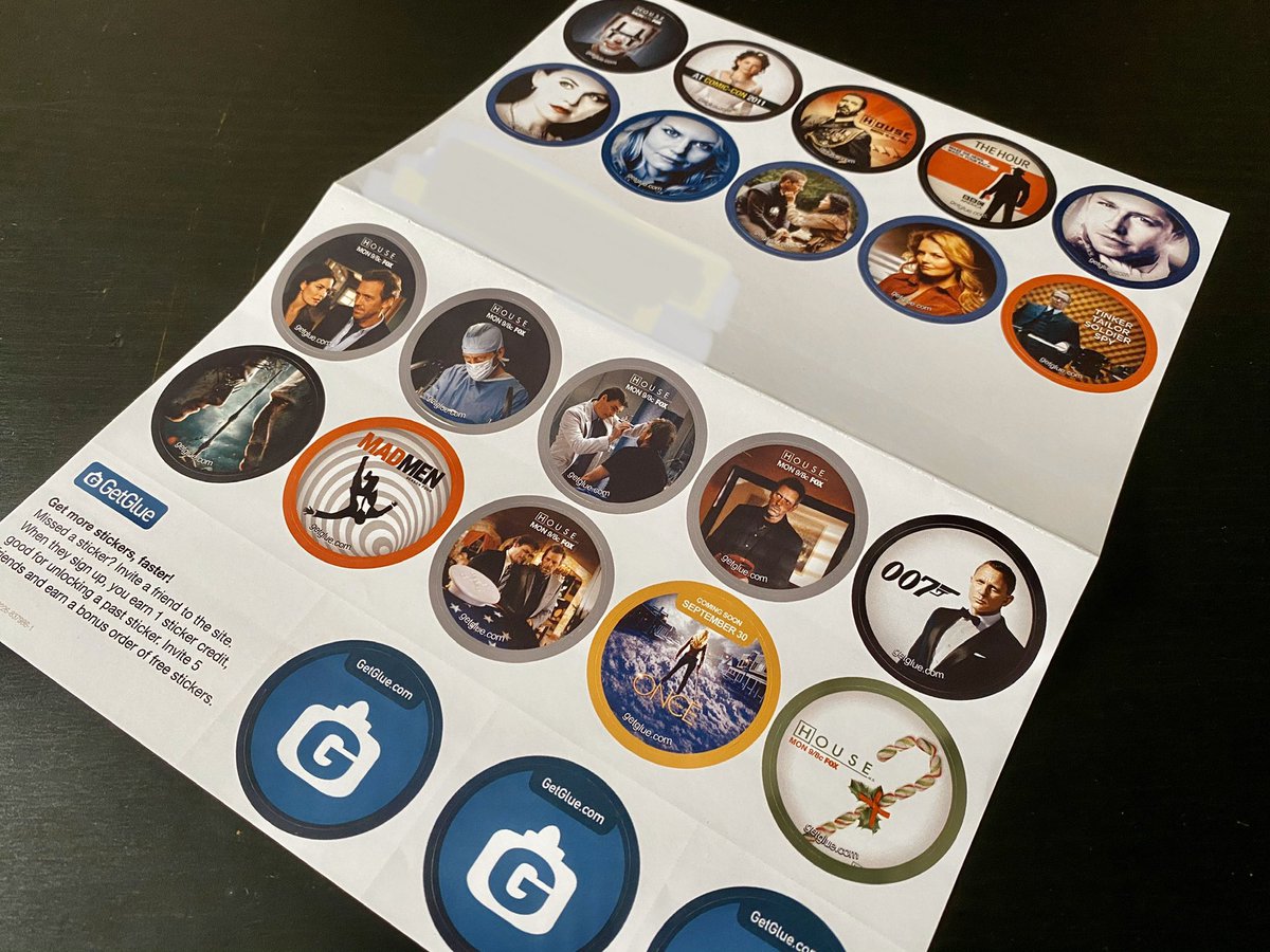 FlyingFancies's tweet image. Also #getglue wow. I used to stay up late to get the US stickers