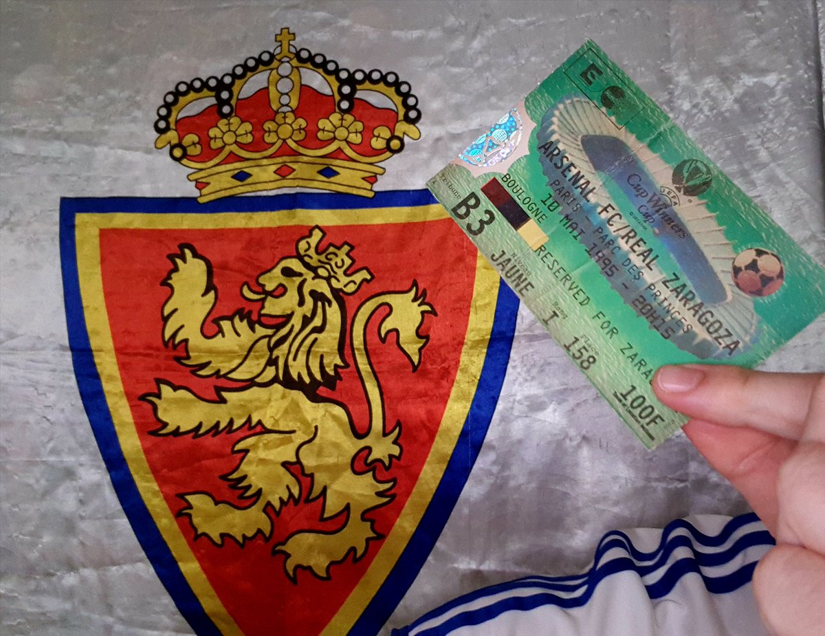 carlosmi75's tweet photo. Allí estuvimos #Recopa95 @RealZaragoza https://t.co/6S6o6zl0bF