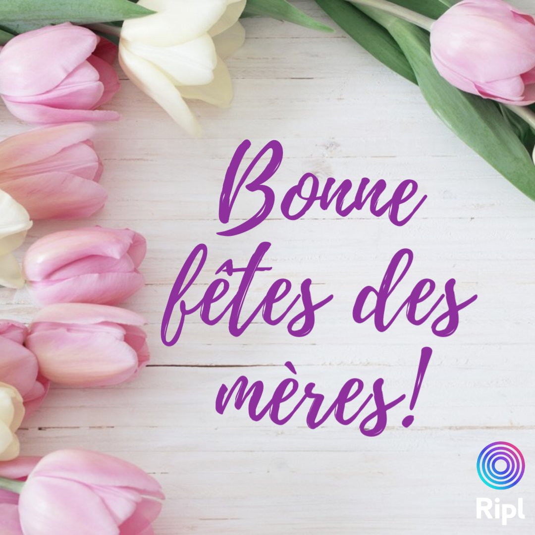 NetworkPi's tweet image. Bonne fêtes des mères! #MothersDay #CelebrateMom 
#MadeWithRipl via ripl.com