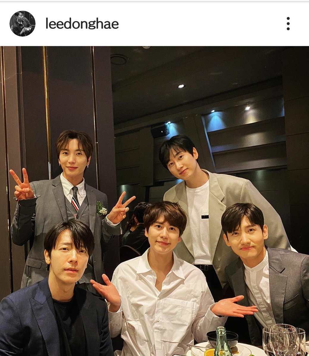 Yako على تويتر ドンヘのインスタ ユノはどこ ユノも見たい それにしてもチャンミンはイケメン 私はこの髪の色の方が好きだな 東方神起 Toho15th