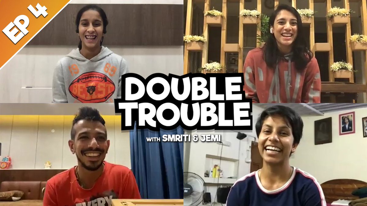 JemiRodrigues's tweet photo. Want to know who won the battle between #ChahalTV and #Jemisbouncers ? 😌
Watch the episode NOW!!! 😎
Link 👉 https://t.co/6BG3axdJVJ

@poonam_yadav24 @yuzi_chahal @mandhana_smriti @baselineventure https://t.co/hKpcgCYxLc