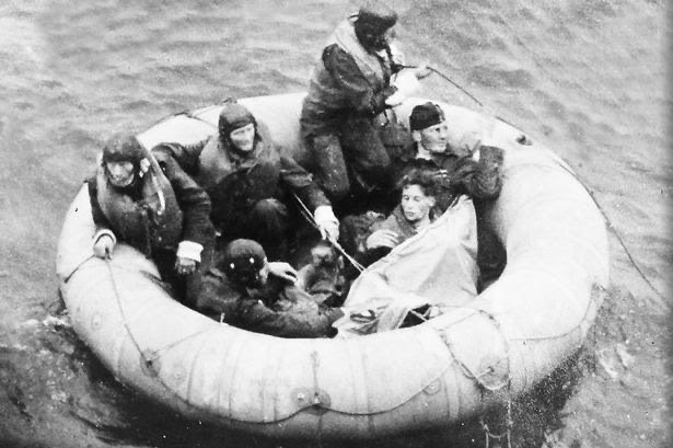 As a rescue craft approached, the men in the dinghy would have weapons concealed at the ready for when required.