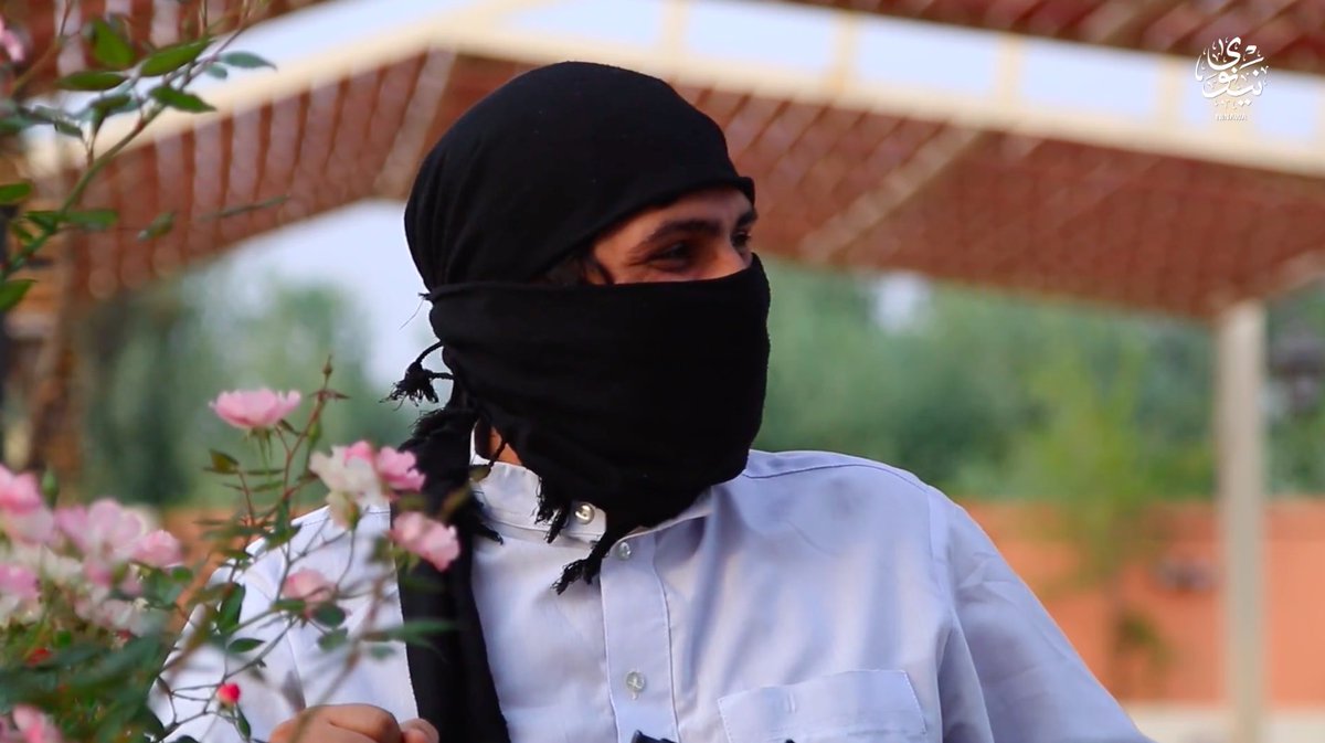 IAdorning an up-armoured SVBIED with flowers could be seen as both a wedding gift to the virgins of the everlasting paradise, as well as an intra-jihadi signal of piety. In this IS video from Mosul, flowers were included in a shot of a suicide bomber 8/x