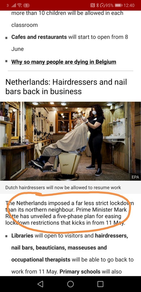 Just reading an article on the <a href="/BBCNews/">BBC News (UK)</a> app about the lifting of restrictions in other countries. Think someone needs a geography lesson. Since when is Belgium the northern neighbour of the Netherlands?!? 🤦🏻‍♂️ #thingsthatrileme