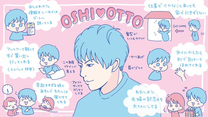 素敵タグ便乗します♡
描いてて付き合ってたころを思い出して幸せな気持ちになりました☺️
#私の推しは夫
#私の推しは旦那 