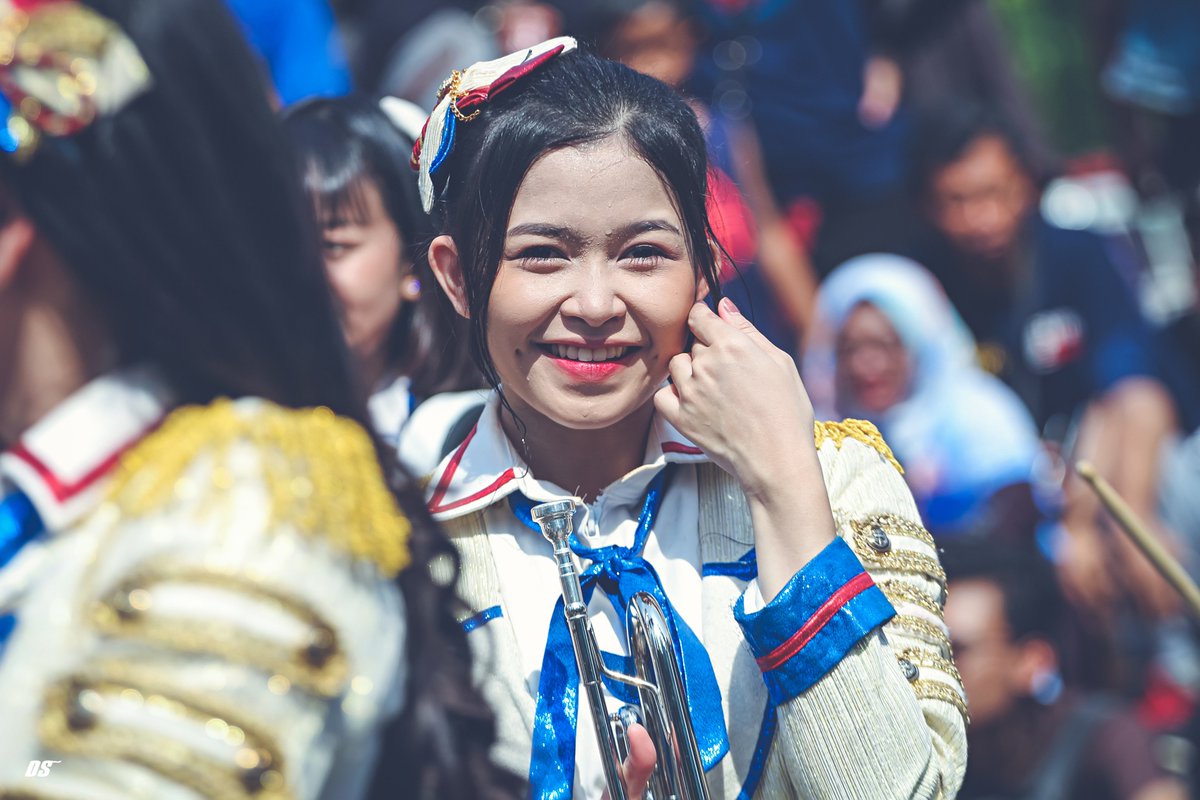 Amle <a href="/R_AmelJKT48/">⋆｡ﾟ☁︎｡⋆｡ ﾟ☾ ﾟ｡⋆</a> 

#throwback 
Marching Band 🎷🥁
#JKT48TeamJ @ CFD, 17-11-2019