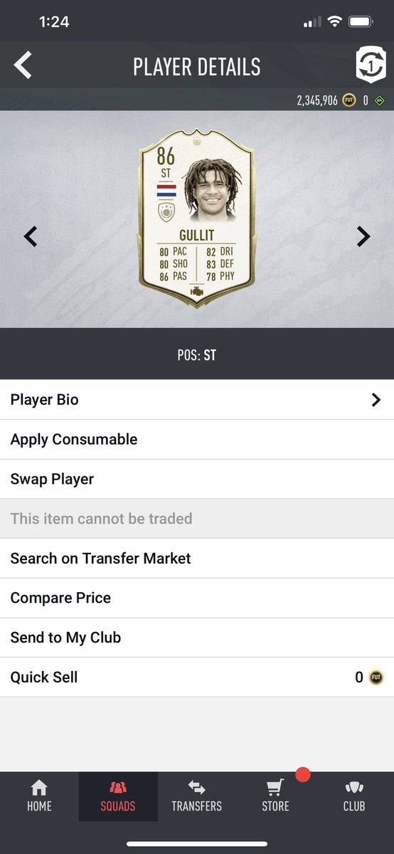 LCM: Ruud GullitWas good tbf, the baby one is Howe here near his 90/93/94 but he for sure works. Stamina kills him a little but overall did very well. Would rather have someone like moments Pirlo for the same price but he’s good for a free card (swaps)7/10