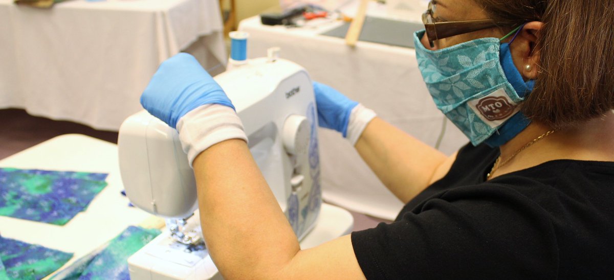 MTOShahmaghsoud's tweet photo. In honor of #NationalNursesDay #MTOShahmaghsoudi in #Houston donated 75 hand-sewn cloth #masks to the #HoustonMethodistHospital Distribution Center. MTO appreciates the local healthcare professionals &amp; plans to continue its efforts in battling the #COVID19 pandemic in near future https://t.co/vO2tfMnrVk