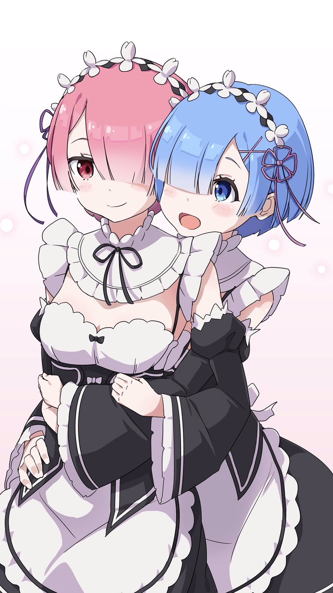 Miu イラストレーター メイドの日なので描きました メイドの日 レム ラム Rem Ram リゼロ Reゼロから始める異世界生活 Rezero