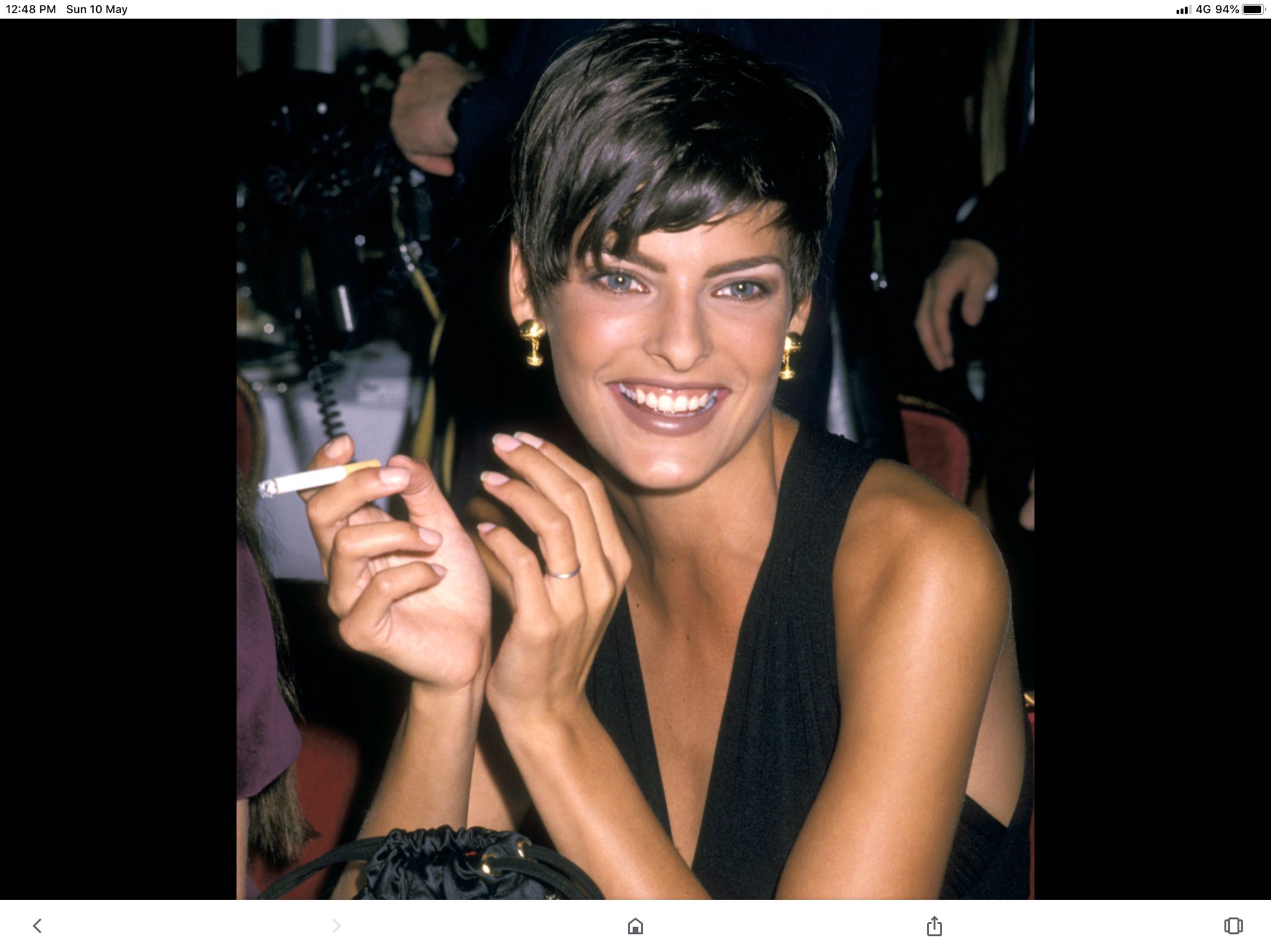 Happy Birthday Linda Evangelista sweetie 