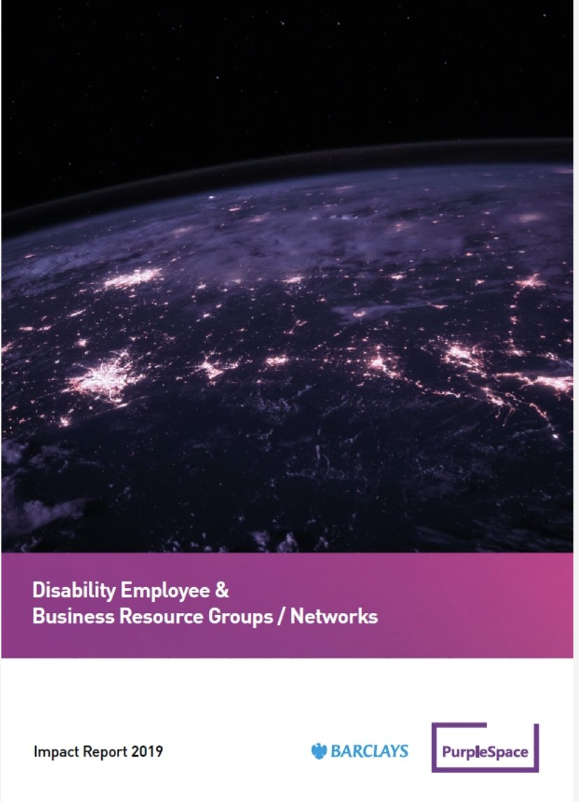 MyPurpleSpace's tweet photo. Need something to read on your Sunday afternoon?

Check out the world’s first Impact Report about the work of disabled employee resource groups/networks that we published last year 

#NetworkYourselfHappy

https://t.co/ya9N2mK4GA https://t.co/oVpJGLVMQI