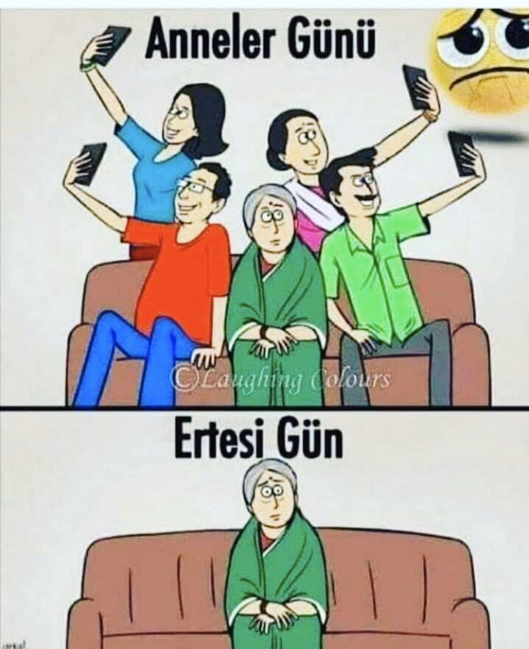 Aslında durumu özetlemek gerekirsek durum bu #annelergunu