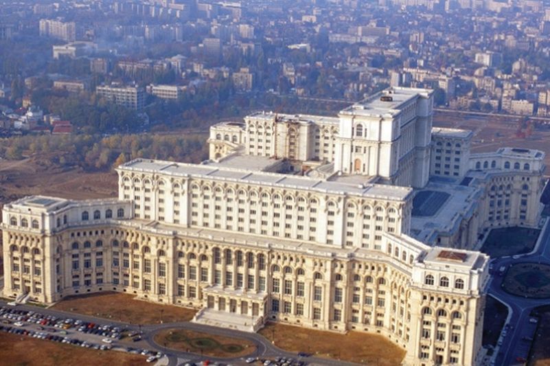 Here are some of the locations featured in the book: Romanian Parliament building in Bucharest - that monstrosity built by Ceausescu