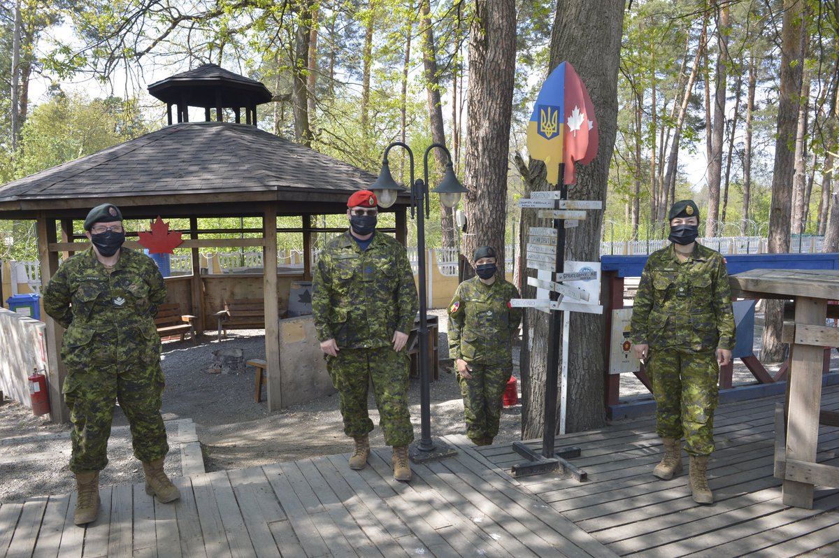 CJOC_COIC's tweet photo. Military mothers make everything possible, and Canada’s military succeeds every day with you on the CAF team – such as these moms serving with Operation UNIFIER in Ukraine. “Thank You”, and a very “Happy Mother’s Day” to all moms! https://t.co/SXidL4dZRb