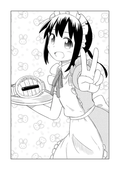 メイドの日という事らしいので扉絵に描いたスズ子とアサちゃんのメイドコス絵!
#メイドの日 #ガワコス!! 