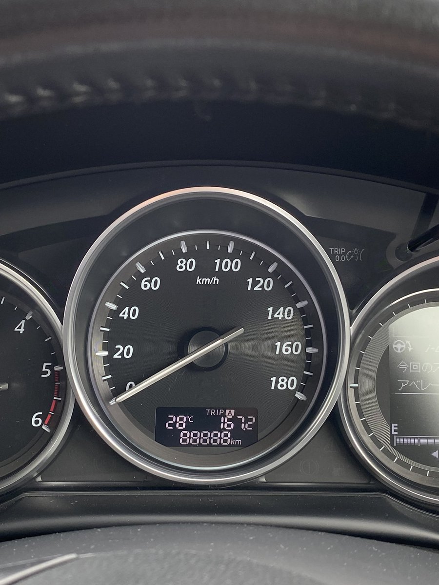 small_kazu's tweet photo. 88888Km！ https://t.co/rrCYY9Cj1f