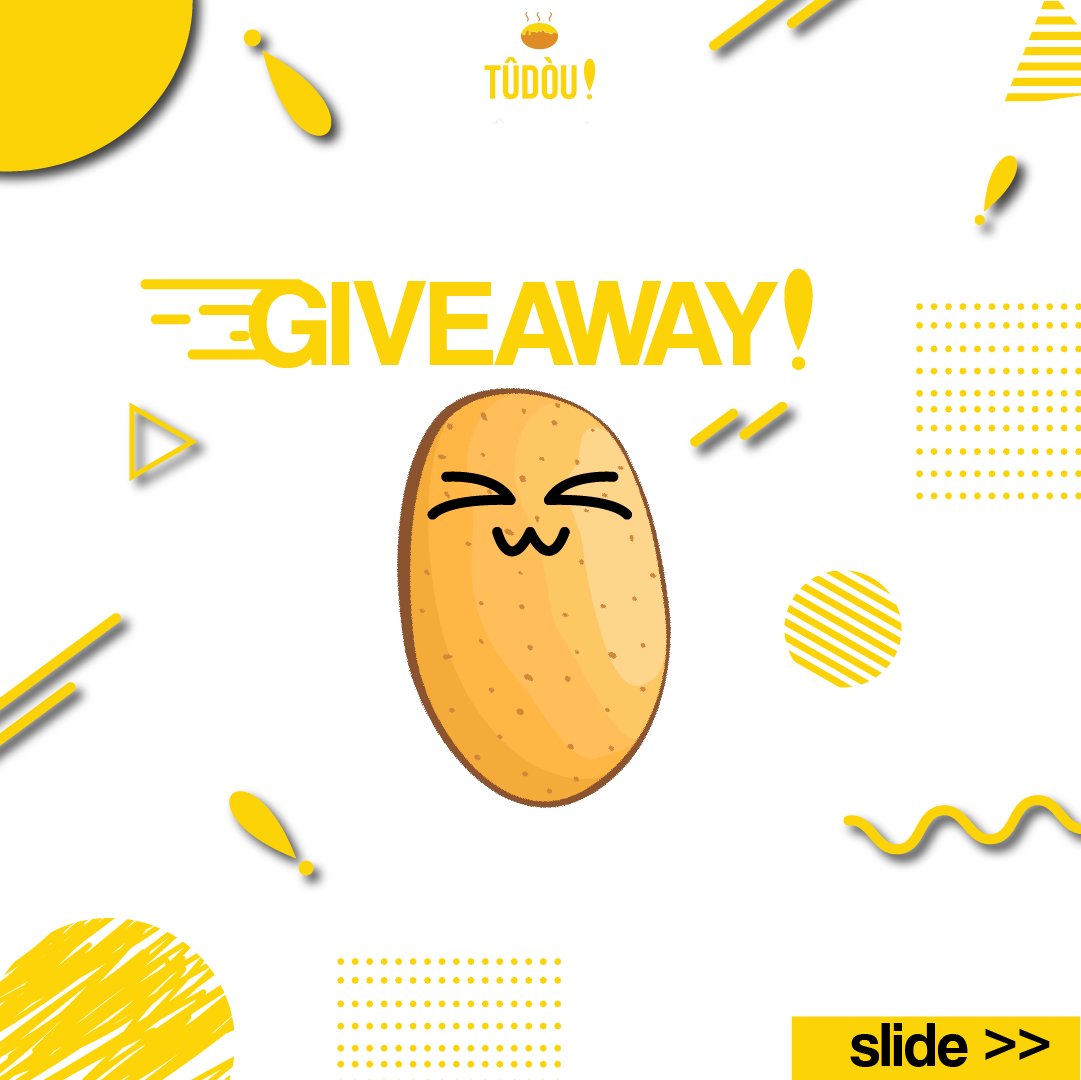 IdTudou's tweet photo. Mumpung mindou lagi baik hati, mindou mau bagi-bagi tudou gratis nih! 
PEMENANG AKAN DIUMUMKAN PADA 11 MEI 2020
YUK AJAK TEMANMU DAN RASAKAN KENIKMATAN DARI TUDOU!

SPLIT AND LOAD IT UP!! #TUDOU #mashedpotato #SplitandLoaditUp #kulinermalang #kulinersurabaya #malangfoodies https://t.co/ECXNfcWf4w