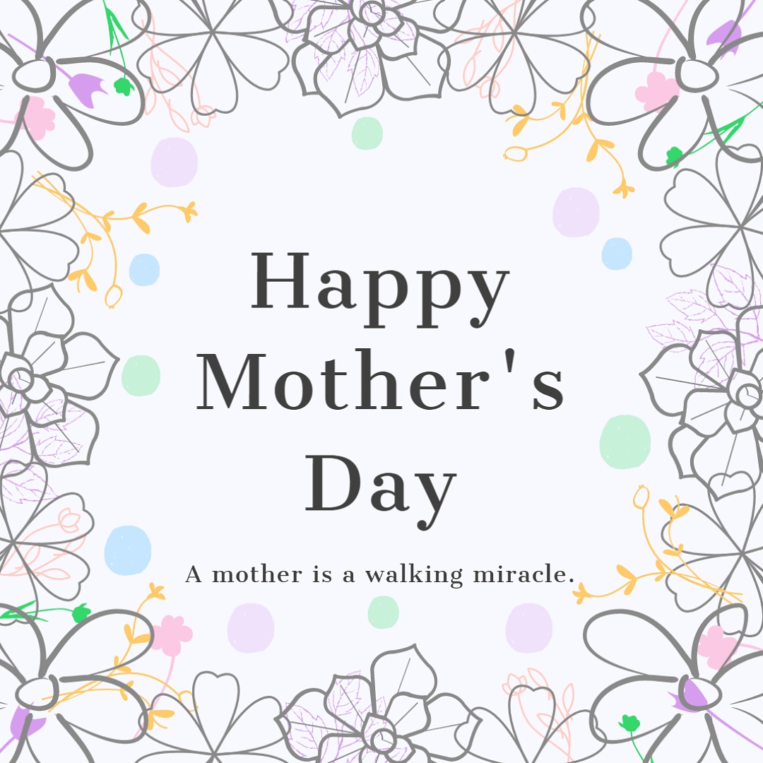 drmegor's tweet photo. A Mother is a Walking Miracle!
.
To every mother, we say thank you for not giving up, even when it's tiring and exhausting. 
.
We know that our labor of love over our families is blessed, yields increase, and godly influence.
.
Happy Mother's Day!

#mothersday2020 #HappySunday https://t.co/pnvI9EIjCS
