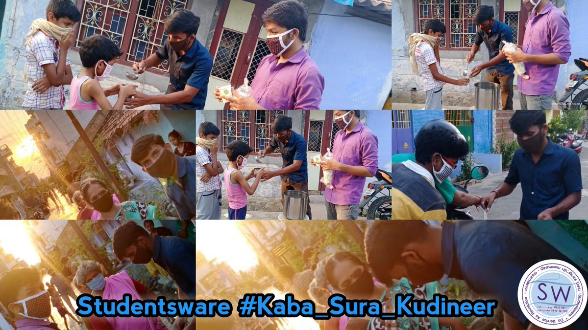 Studentswarein's tweet photo. Phase 2:- Kaba Sura Kudineer For People
Good Work My Dears..
#Studentsware https://t.co/3uAy4WPlnI