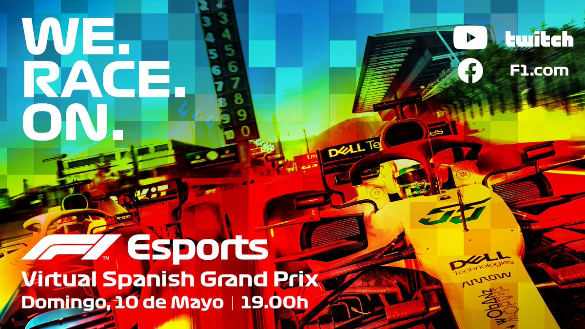 Circuitcat_es's tweet photo. Buenos días virtuales!!! Esta tarde la #F1 juega en casa! 🎮🤗🍿 https://t.co/dmWMs6cAwG