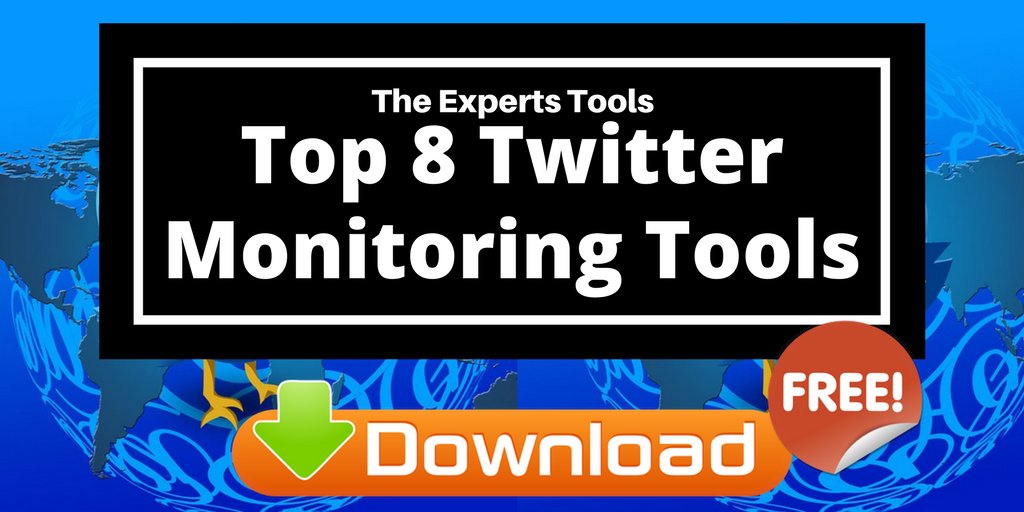 #cryptoinvestor See Top 8 Twitter Monitoring Tools Updated bit.ly/2DCEkCP