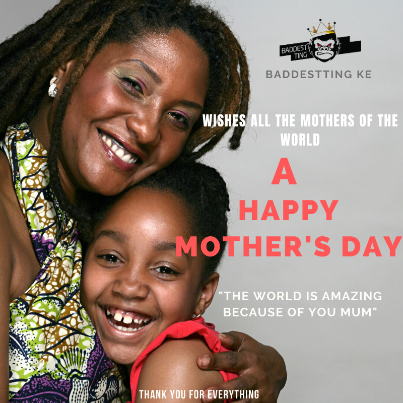 BaddesttingK's tweet photo. #HappyMothersDay to all the moms of the world and Mama Baddest.

#SafaricomForMums #mothersday2020 https://t.co/s19Y2VSBbz