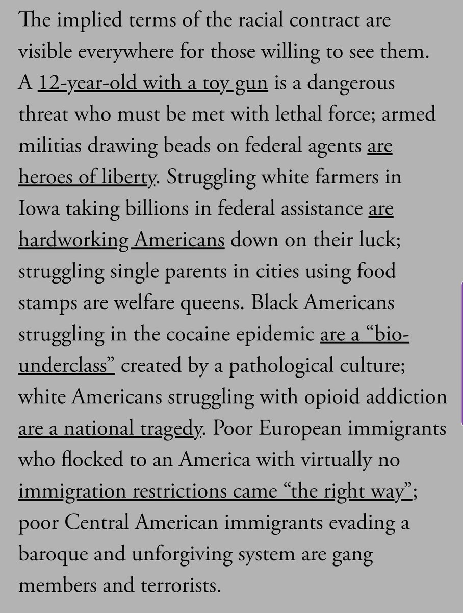 Man. This paragraph is just breathtaking. https://www.theatlantic.com/ideas/archive/2020/05/americas-racial-contract-showing/611389/