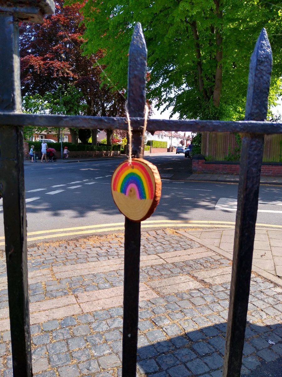 benjaminreading's tweet image. #rainbowsinupton on the move!