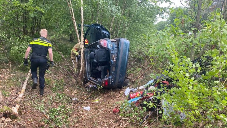 Zwaar ongeval Horn: traumaheli onderweg:..