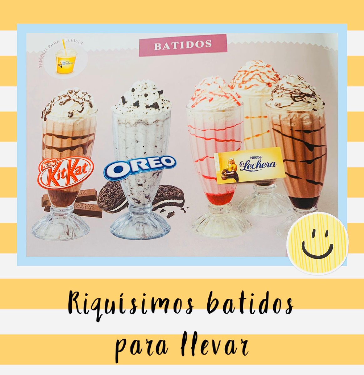 DecoGalletas's tweet photo. Espectaculares batidos, te los preparamos para llevar 
Puedes encargarlo y recoger en el local :
☎️ WhatsApp 646071978 https://t.co/2yK4MS3cKZ