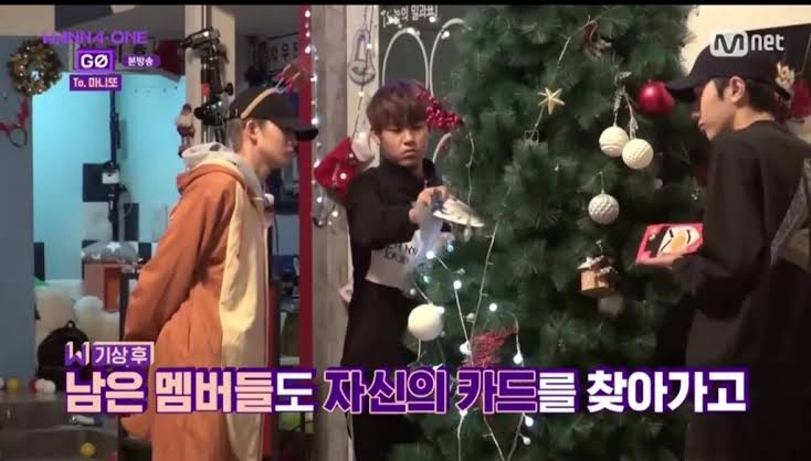 members setting up the christmas tree uwu i miss theeeem :(((