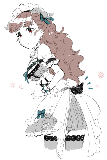 奈緒/ちとせ/フレデリカ/里美
#メイドの日 
