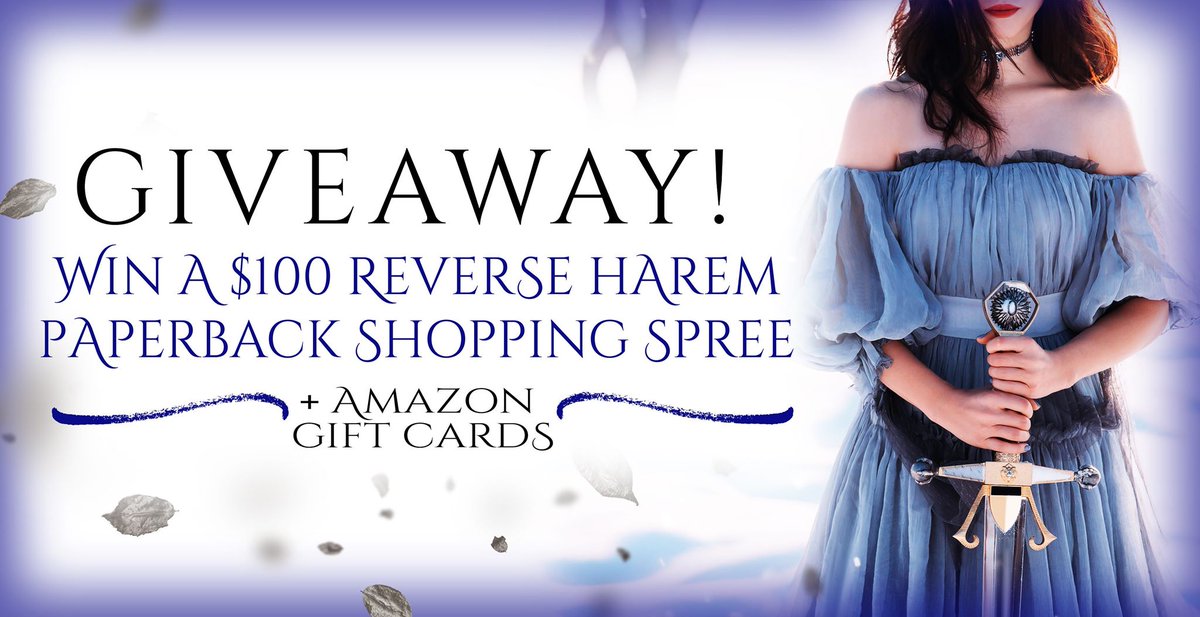 ⭐️Huge Romance Reader Giveaway⭐️

Enter to win one of five Amazon Gift Cards and $100 worth of Reverse Harem Paperbacks! bit.ly/romancereaderg…

#amreading #amwriting #romancereaders #giveaway #freebooks