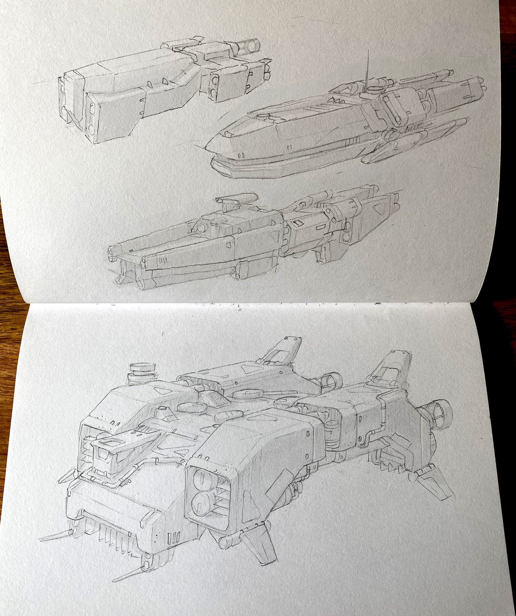 theuncannyken's tweet photo. #conceptart #digitalart #scifi #scifiart #vehicledesign #artist #art #illustration #design #sketch #sketching #sketchbook #ship #space #spaceship #shipconcept #spacecraft #drawings #photoshop #stayathomeanddrawspaceships https://t.co/Tzsf6JrPRw