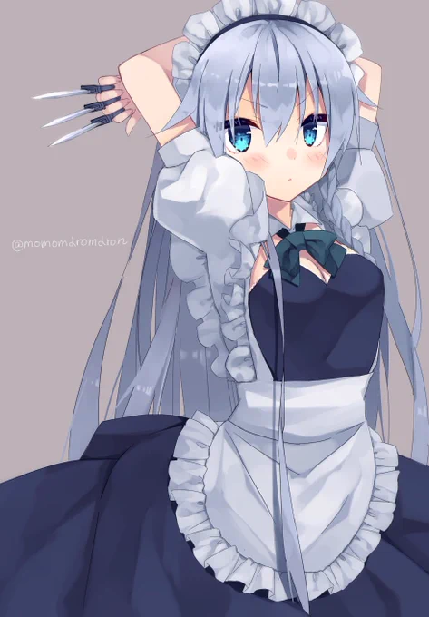 #メイドの日ロング咲夜さんーー 