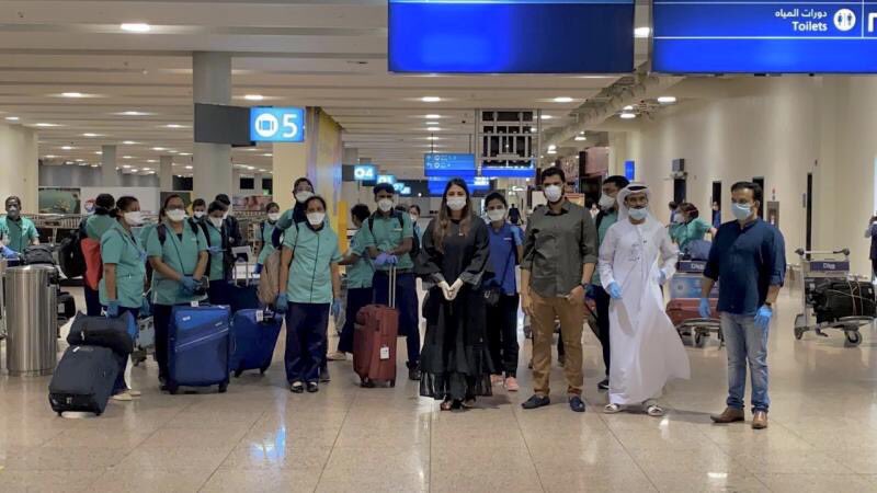 The most fulfilling mission of bringing our super qualified Aster team  of 88 mainly ICU trained medical professionals from India  on a specially chartered  Flydubai flight to support the covid19 situation in Uae with the blessings on the Indian Govt &amp; UAE govt . #covid19