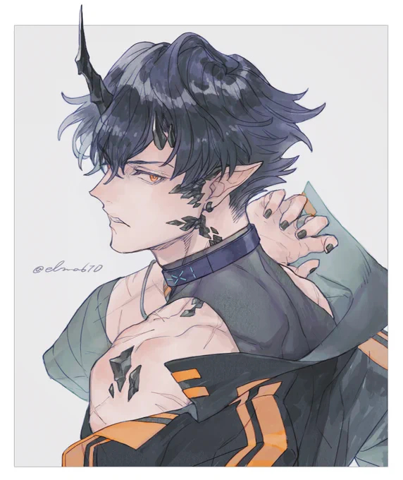 エンカク | elmar  #アークナイツ
https://t.co/mk6mGEyQ9U 