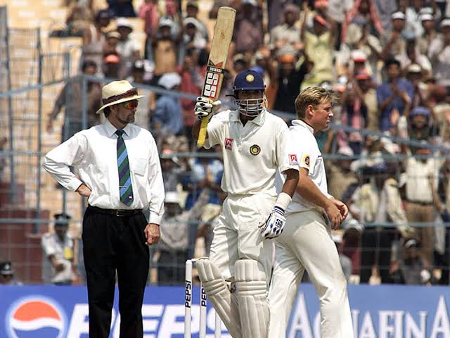 Laxman Begins Part 1The elegant Sydney innings was a sneak peek to the dominating batsmen he would be against the spinners. A rumor about  @ShaneWarne getting nightmares about Sachin might be true but VVS did make sure Warnie did not dare sleeping. 4/n