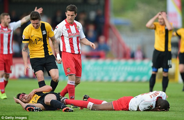 Kaylalula's tweet photo. 5 years ago today, our #PlayOff road to #Wembley got underway with a memorable 1st leg away at #Stevenage @SUFCRootsHall #Timlin #Itsonlyascratch https://t.co/bBsPq2i2oB