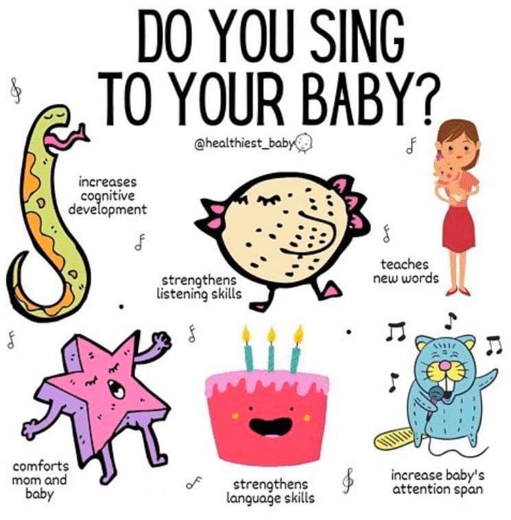 It’s never too early for your baby to benefit from you singing to them. 

Singing has so many benefits for health and development that continues throughout our lives. 
Click here to learn more:

bbc.co.uk/cbeebies/joini…

Image credit: healthiest_baby