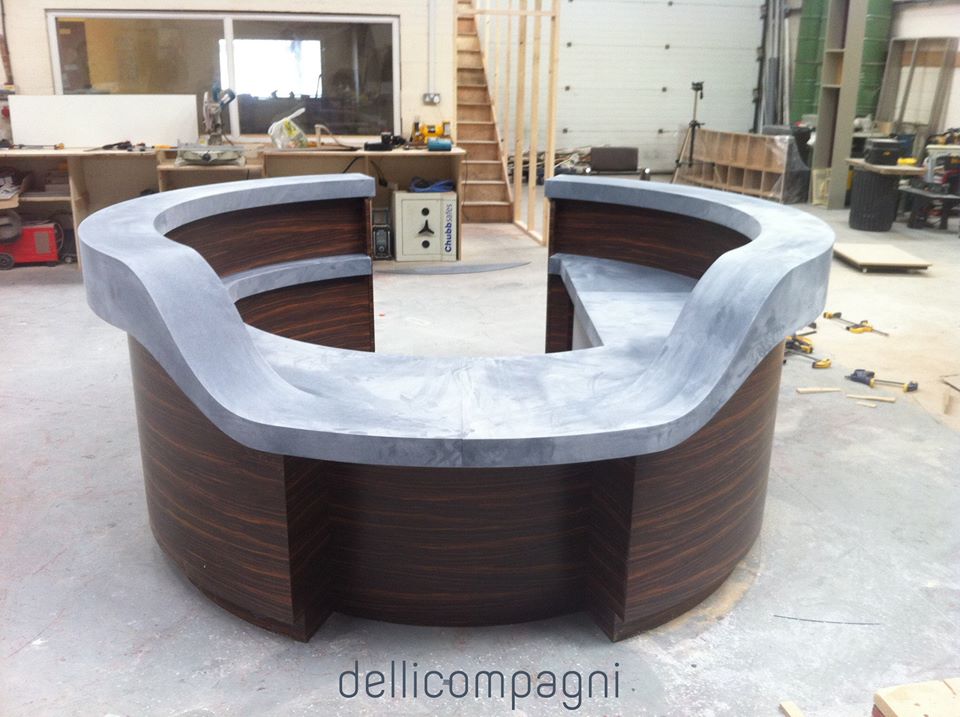 We love creating bespoke projects and designs for our both our commercial and residential clients. 

This was a custom reception desk created for another happy client. 

Need a bespoke build? Visit our website today: dellicompagni.co.uk/bespoke-projec…
