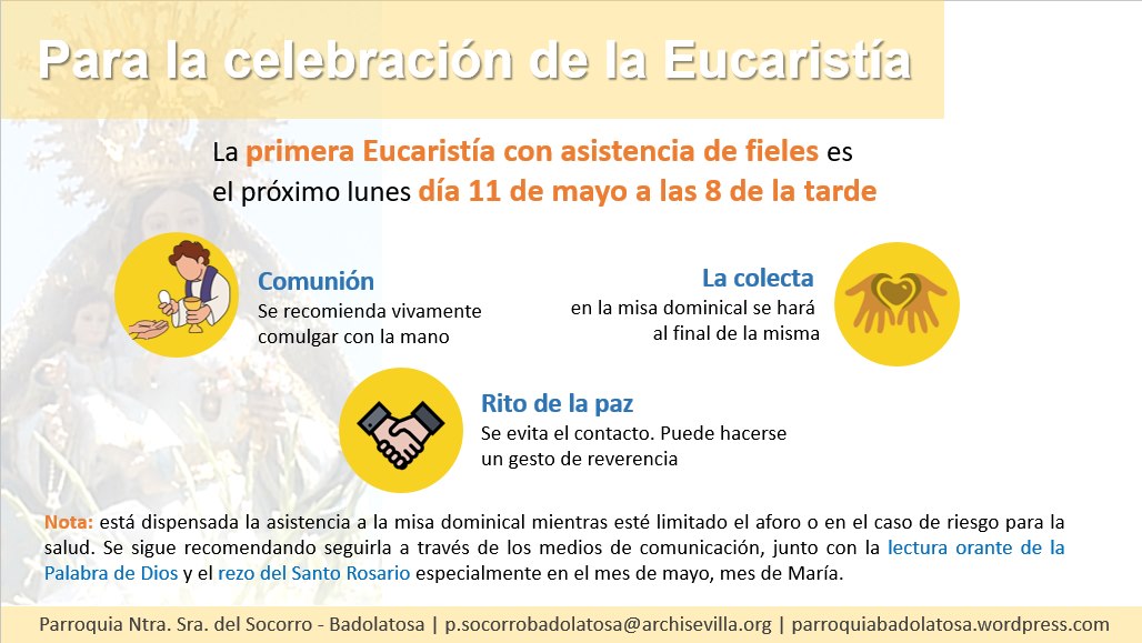 Hdad_Resucitado's tweet photo. A partir de mañana, coincidiendo con el inicio de la Fase I,  nuestra parroquia vuelve abrir sus puertas al culto con una serie de normas y recomendaciones. @blogbadolatosa @SentirCofradeB . Restando semanas al calendario. Fe y Esperanza. Feliz Domingo amig@s. https://t.co/StiiypKcoJ