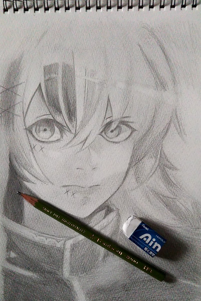 東京喰種 東京喰種 Reの表紙の什造です 久しぶりに喰種のキャラ描いた モブのイラスト