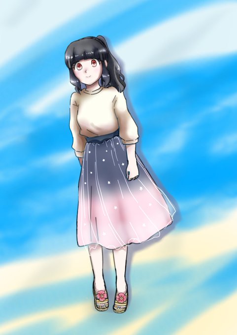 ポニーテール女子のtwitterイラスト検索結果 古い順