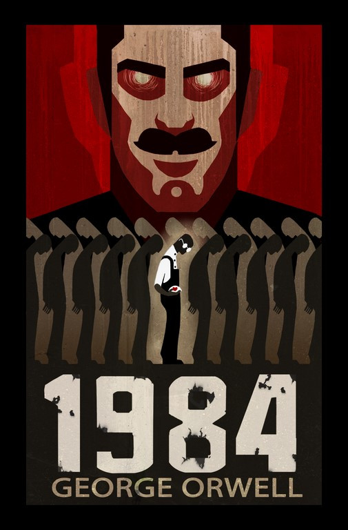 2 - 1984 de G.Orwell (1949) Difficile de ne pas en parler : c'est l'incontournable du genre. Roman d'anticipation qui prend place en 1984 où la société est contrôlée par Big Brother. Critique du totalitarisme et de la surveillance des individus.Big Brother is watching you !