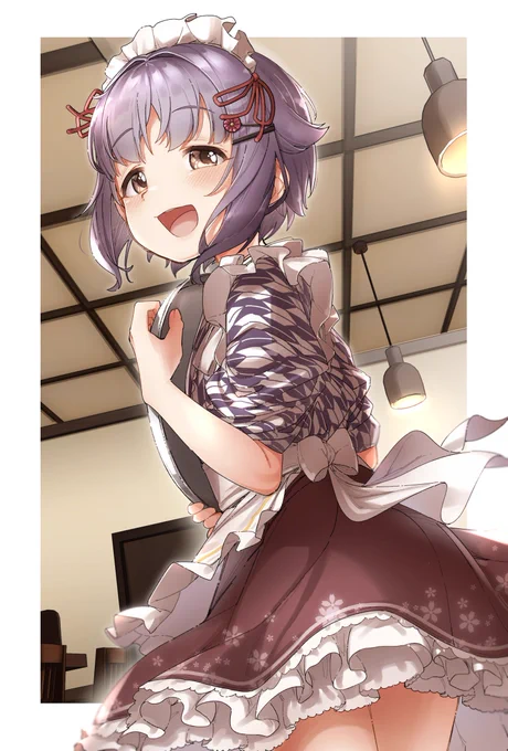メイドの日らしいので今までに描いたメイド幸子まとめ
絵柄が変わりすぎてる 