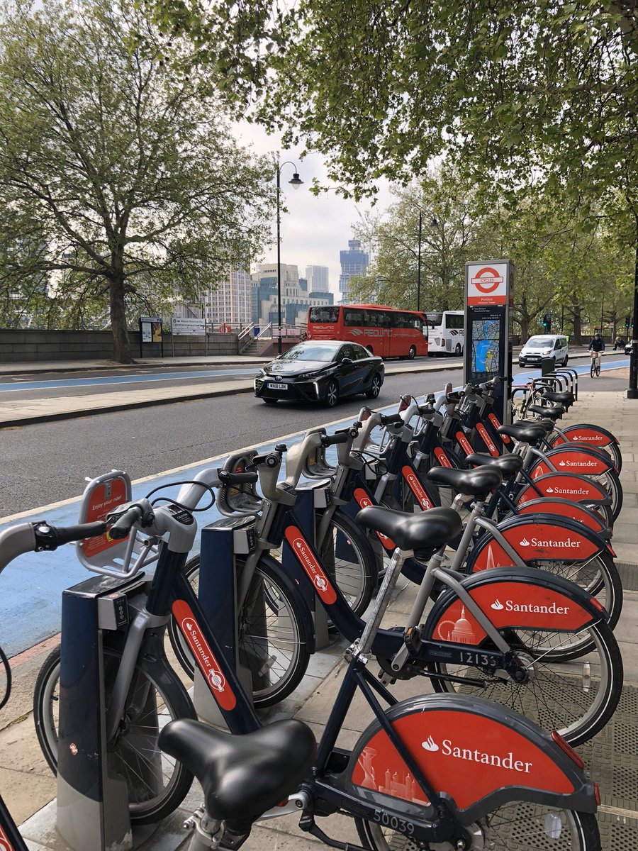 If you’re not sure whether to take the plunge yet, hire a  @SantanderCycles bike in a quiet area or Hyde Park with a friend and remind yourself how much fun being on a bike can be. I’d never cycled in central London before we launched bike hire 10yrs ago