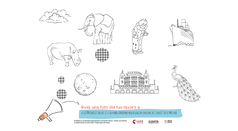 CinecittaSM's tweet photo. Pronti a scoprire il mondo di Federico #Fellini con Il nostro laboratorio? Comincia Sogni in un ciak!
Bastano cartoncini, colori, forbici e tanta immaginazione. Guarda il video, ascolta e scarica il kit didattico🖍✂️#KidPass @SenzaTitolo_edu @kid_pass
> https://t.co/0cK61fTNsk https://t.co/OT7D2ocYbf